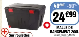 Malle de rangement 200L