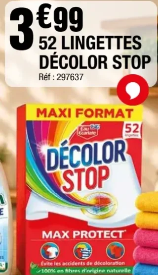 Eau Écarlate Décolor Stop 52 Lingettes