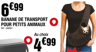 Banane de transport pour petits animaux