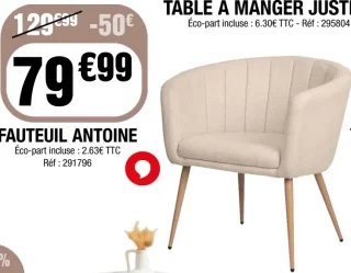 FAUTEUIL ANTOINE