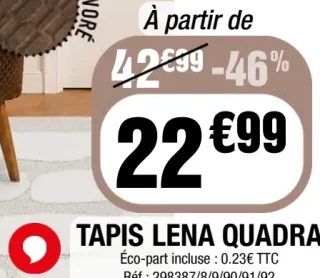 Tapis Lena Quadra