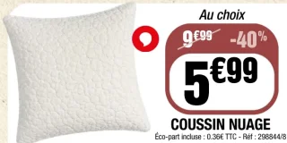 Coussin nuage