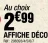 Promo Affiche déco