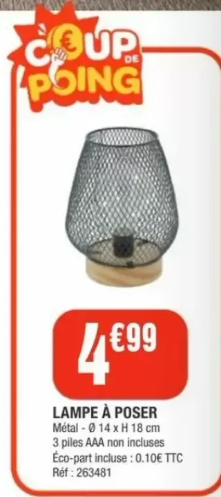 Lampe à poser