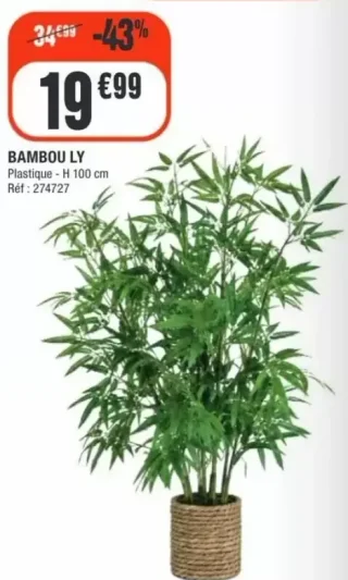Bambou artificiel Bambou LY
