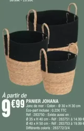 Panier Johana