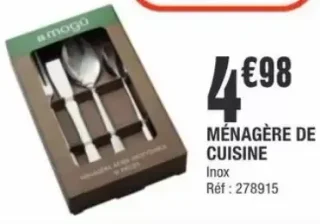 MÉNAGÈRE DE CUISINE amogo