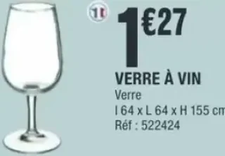 VERRE À VIN