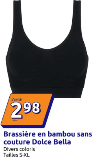 Brassière en bambou sans couture Dolce Bella