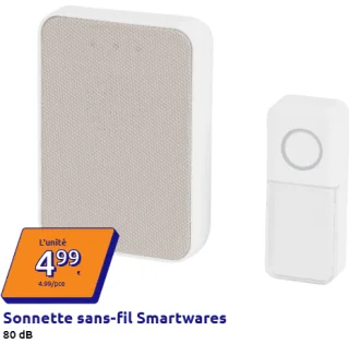 Sonnette sans-fil Smartwares
