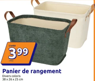 Panier de rangement
