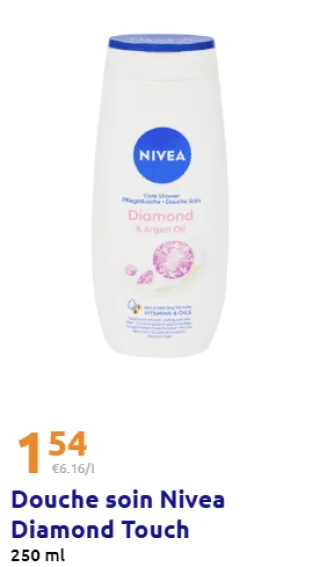 Douche soin Nivea Diamond Touch