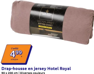 Drap-housse en jersey Hotel Royal