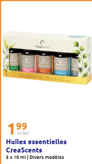 Huiles essentielles CreaScents