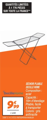 Séchoir pliable 