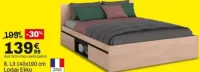 8. Lit 140x190 cm Lodge Ekko