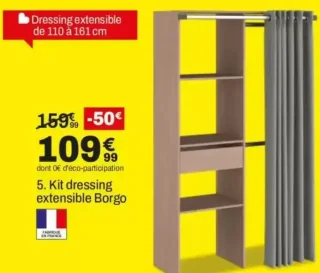 5. Kit dressing extensible Borgo
