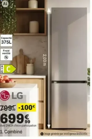 COMBINÉ LG GBBSJ2CCPY