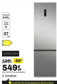 COMBINÉ SIGNATURE SRB440NFDX