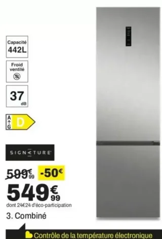COMBINÉ SIGNATURE SRB440NFDX