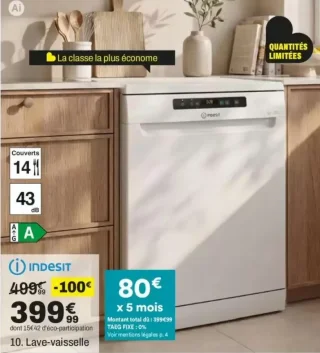 Indesit Lave-vaisselle IN2FA14B3N6W