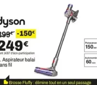 Aspirateur balai sans fil Dyson V8 Cyclone