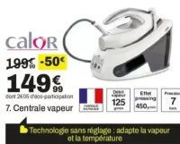 Centrale vapeur Calor SV8021C0