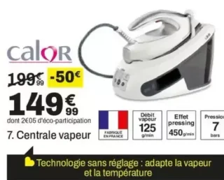 Centrale vapeur Calor SV8021C0