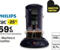 PHILIPS Machine à dosettes