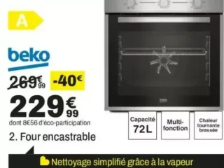 BEKO Four encastrable BBIE14100X