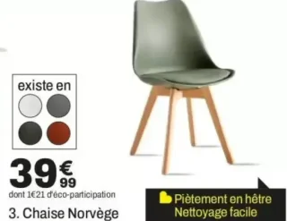 Chaise Norvège