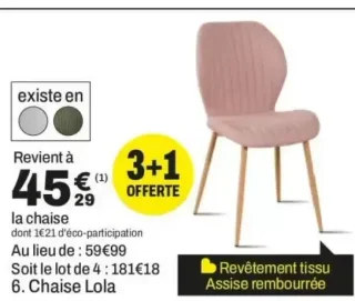 Chaise Lola