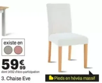 Chaise Eve