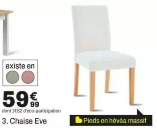 Chaise Eve