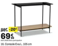 Console Eva L. 105 cm