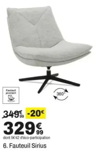 Fauteuil Sirius