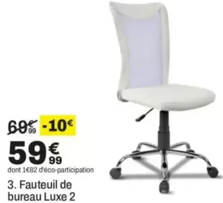 Fauteuil de bureau Luxe 2