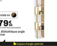 1. Bibliothèque angle Ginie