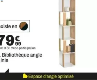 1. Bibliothèque angle Ginie