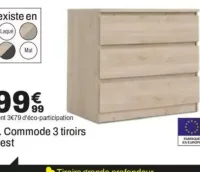 4. Commode 3 tiroirs Best
