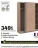 Promo 9. Armoire 2 portes coulissantes L. 150 cm Swing