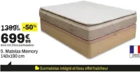 Matelas Memory Dreaméa 140x190 cm