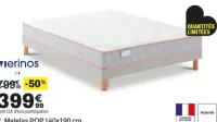 Merinos Matelas POP 140x190 cm