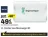 Promo Bultex Oreiller new Memoergo 3D