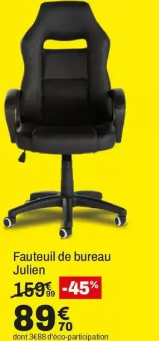 Fauteuil de bureau Julien