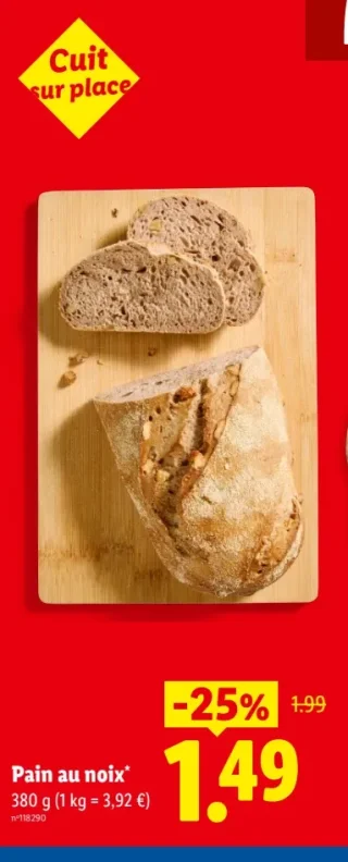 Pain au noix