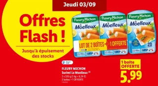 Fleury Michon Surimi Le Moelleux