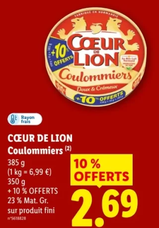 Cœur de Lion Coulommiers
