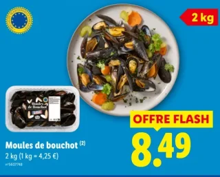 Moules de bouchot