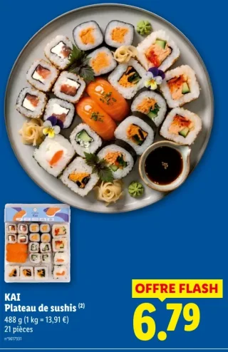KAI Plateau de sushis